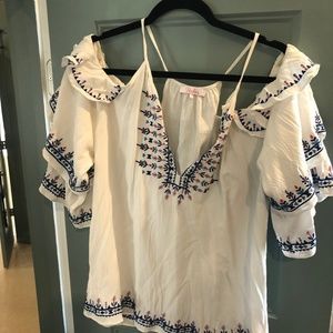 Parker large white top